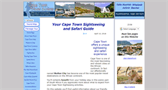 Desktop Screenshot of capetown-traveladviser.com